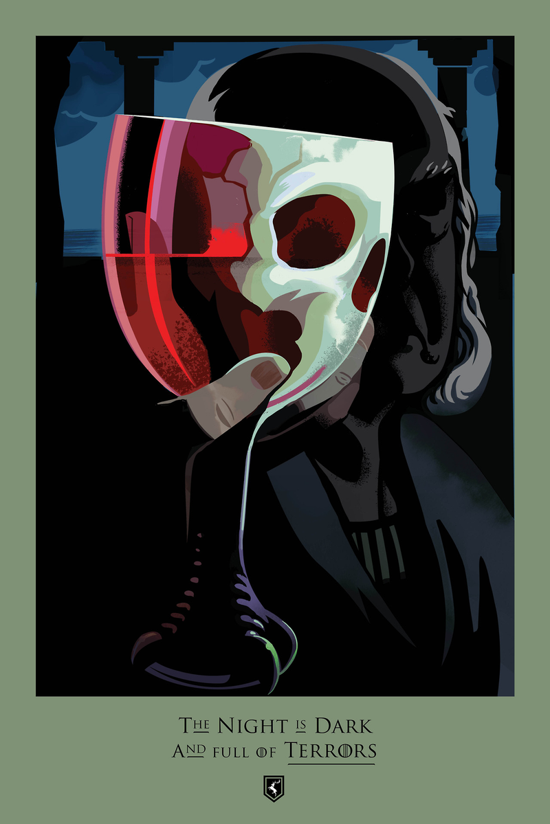 Illustration for article titled Beautiful Game of Thrones Posters Lament One Death from Each Episode